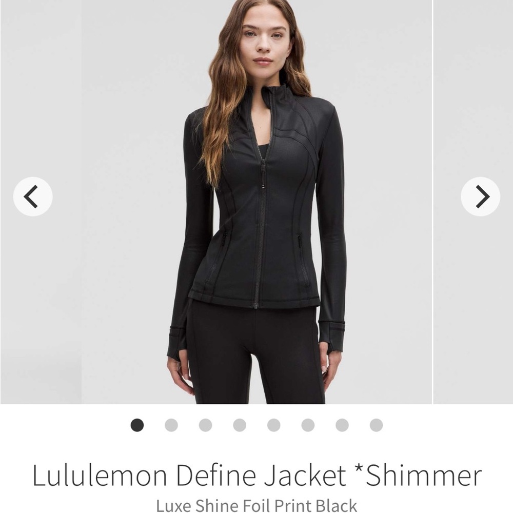 Lululemon Athletica Define Jacket Shimmer